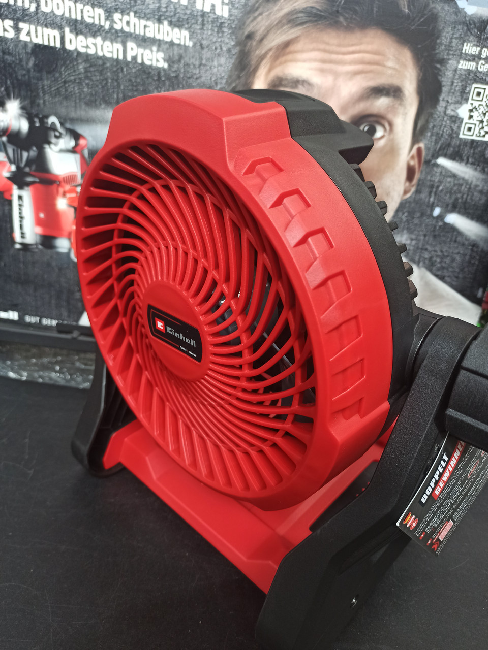 Вентилятор акумуляторний Einhell GE-CF 18/2200 Li Solo (3408035)