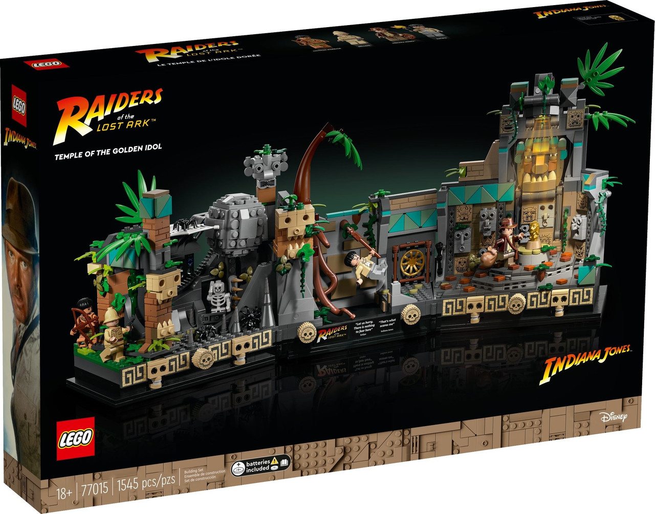 Lego Indiana Jones Храм золотого священника 77015, фото 1