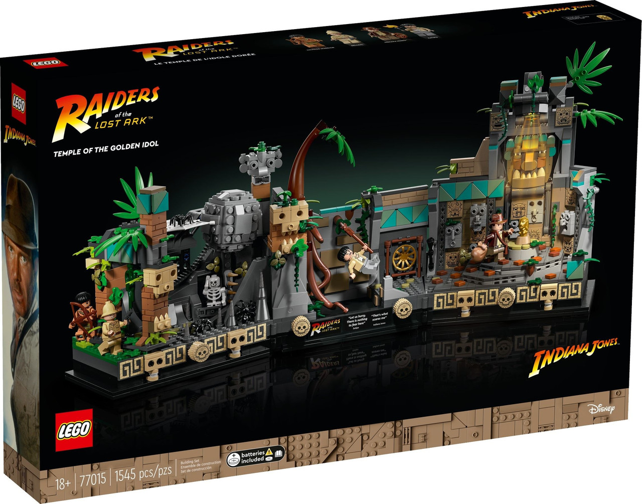 Lego Indiana Jones Храм золотого священника 77015