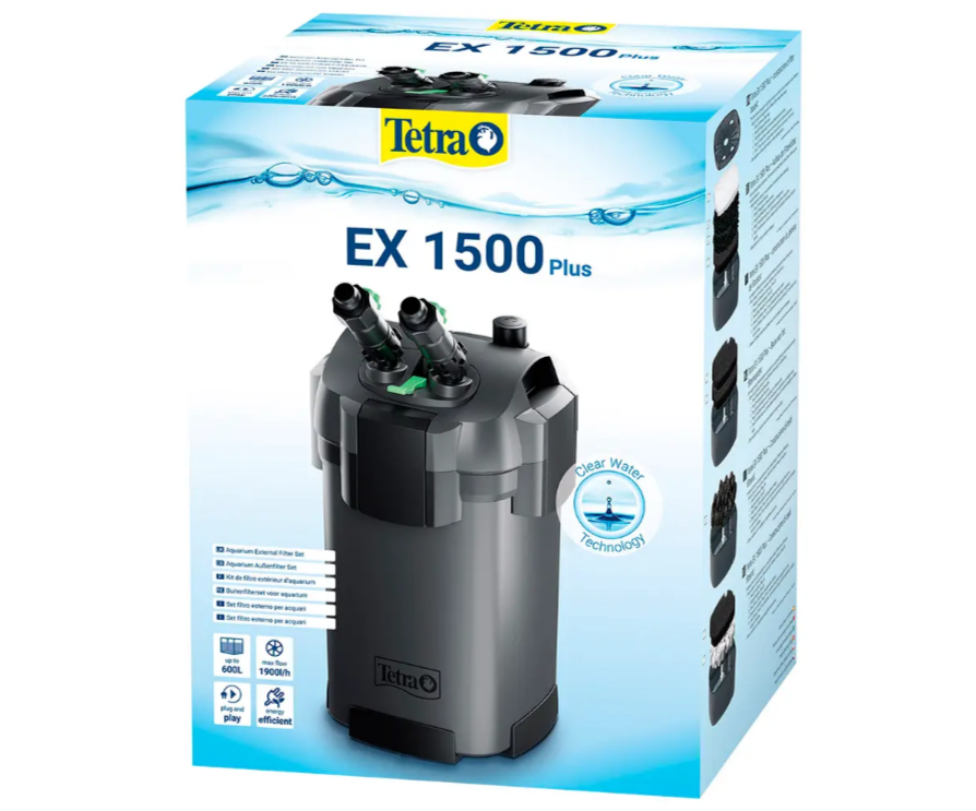 Зовнішній фільтр Tetra External EX 1500 Plus для акваріума 300-600 л