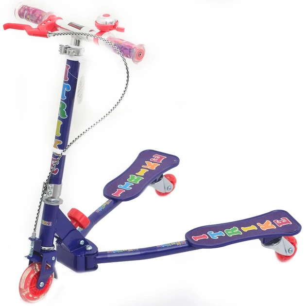 Дріфтовый самокат iTrike JR 3-017B (Синій) (3+, 40 кг)