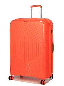 Валіза велика L поліпропілен оранж 77х53х32(+5)см/133л/4.4кг/Snowball