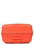 Валіза велика L поліпропілен оранж 77х53х32(+5)см/133л/4.4кг/Snowball, фото 6