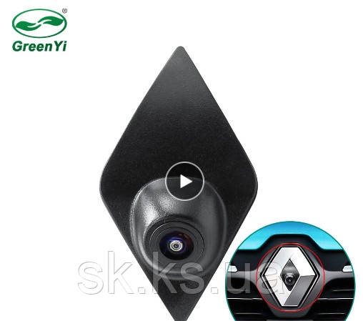 Спеціальна передня камера GreenYi CVBS -AHD в логотип Renault тип 1 F AHD/CVBS 720p, фото 1