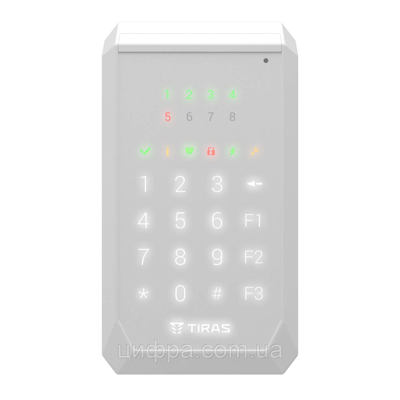 Бездротова сенсорна клавіатура X-Pad white