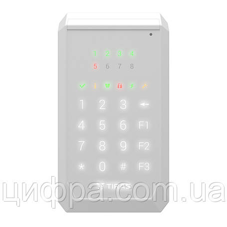 Бездротова сенсорна клавіатура X-Pad white, фото 1