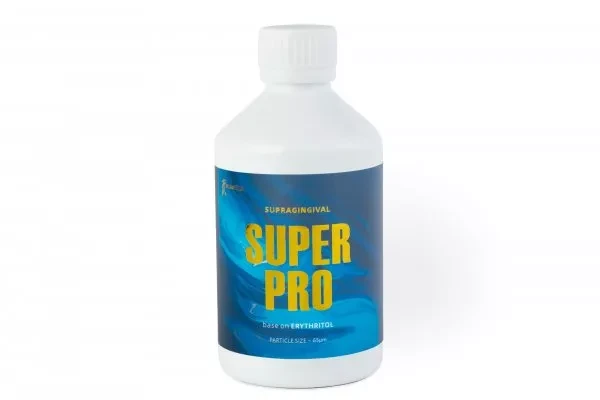 Сода для AirFlow для вибілювання та зняття зубного нальоту «Super Pro» (з еритритом) 200г