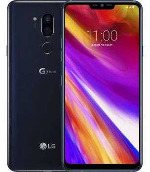Смартфон LG G7+ ThinQ 6/128 GB (LMG710EMW) 2Sim Black, Snapdragon 845, 16+16/8 Мп, NFC, 6 міс