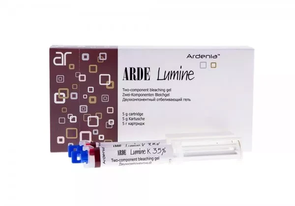 Arde Lumine (Арде Люміне) система кабінетного вибілювання набір (35%, 5 г + рідкий кофердам + AFTER CARE)