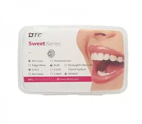 Брекети Roth mini SWEET 0.22 з гачками 20 шт верх + низ S22-24