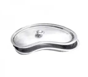 Лоток почкоподібний неіржавкий 200 мм DE-1807