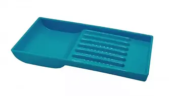 Автоклавований лоток для медичних, манікюрних інструментів 653-16 синій