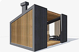 Бесідка для котеджу, модель 2023 року, фото 9