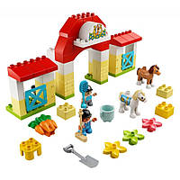 Блоковий конструктор LEGO DUPLO Town Конюшня (10951)