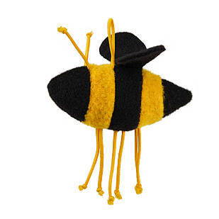Іграшка для тварин "Бджола" 11 см