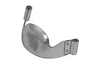 Матриці металеві замкові контурні середні 35, 50 мкм 1.312 12 шт (оригінал)