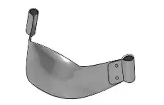 Матриці металеві замкові контурні великі 35, 50 мкм 1.313 12 шт (оригінал)