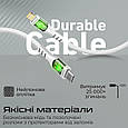 Кабель Promate TransLine-Ci USB-C to Lightning 27W Power Delivery 1.2 м White (transline-ci.white), фото 6