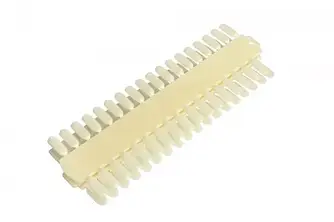 Палітра подвійна для лаків на 72 кольори біла 1 шт.