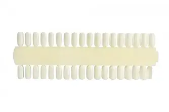 Палітра пряма для лаків на 36 кольорів біла 1 шт.