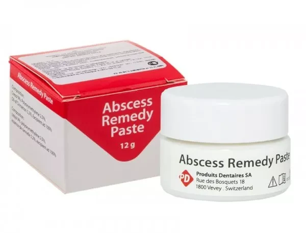 Abscess remedy paste (Абсцес ремеді паста) без дексаметазона 12 г паста для обтурації каналів, фото 1