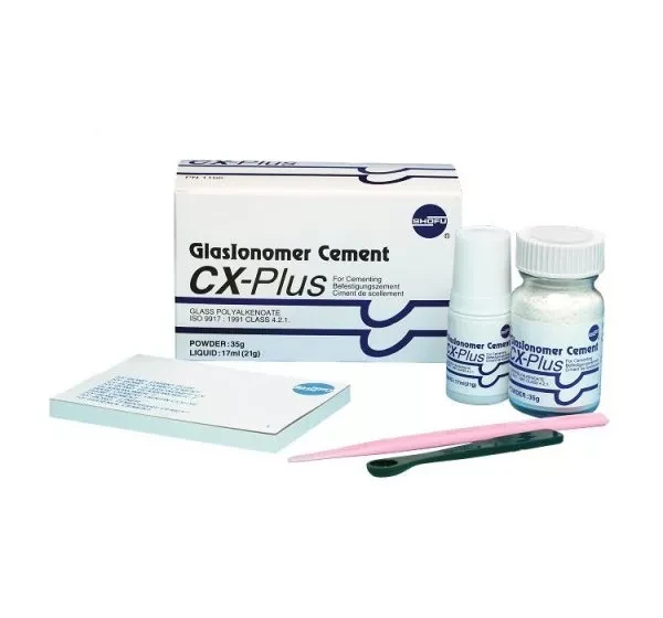 Cx-Plus Glasionomer cement (ЦХ-Плюс Глазольйомер Цемент) 35 г + 17 мл, фото 1