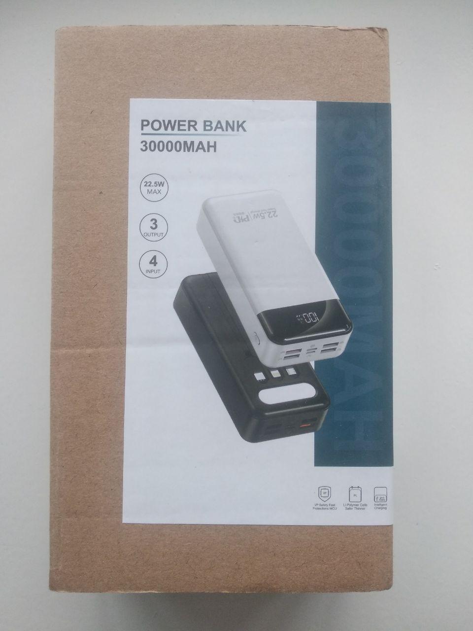 Повербанк Powerbank 30000 mAh 22,5W Newface MN-124 - фото 9 - id-p1759423563