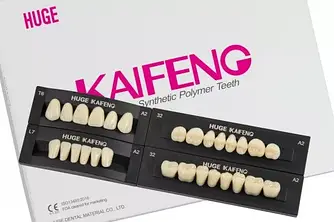 Гарнітур зубів Kaifeng фасон S — Квадратний 28 шт.