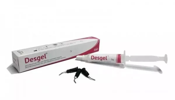 Дезсел (Desgel) антисептичний гель для оброблення кореневих каналів 5 г, фото 1
