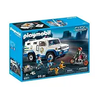 Блоковий конструктор Playmobil City Action Перевізник грошей (9371)