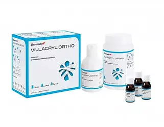 Villacryl Ortho (Віллакріл) пластмаса для виготовлення ортодонтичних апаратів 500 г + 250 мл + 3 x 15 мл