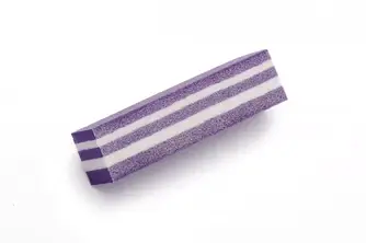 Баф — полірувальник SUNshine чотиристоронній біло-бузковий 100 гритів