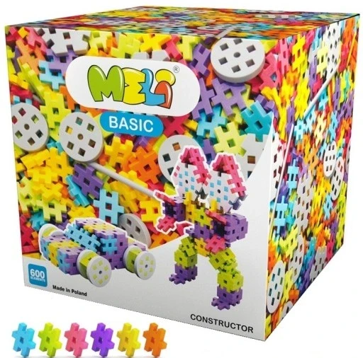 Конструктор Meli Basic Constructor 600 шт. 50045, фото 1