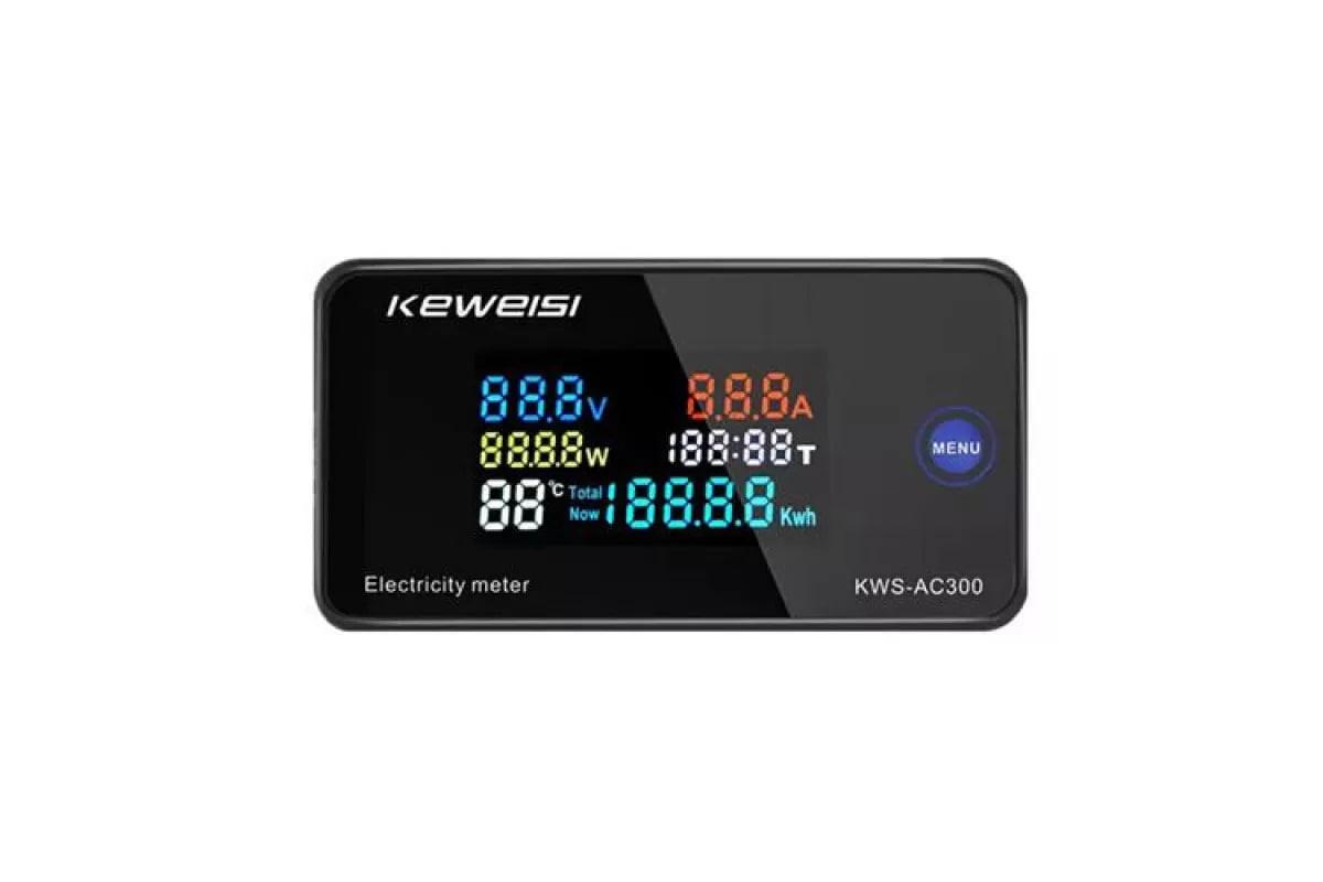 Амперметр-вольтметр ватметр KWS-AC300 цифровий AC 50-300 В 100 А 30 кВт