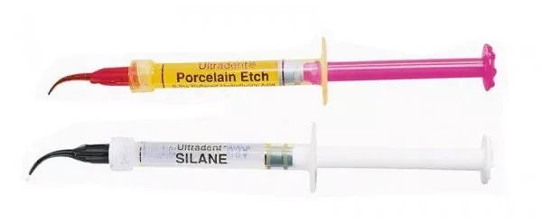 Porcelain Etch + Silane (Порцелян Ейч + Силан) набір No1019 плавикова кислота
