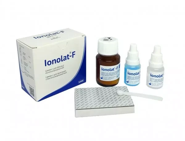 Іонолат-Ф (Ionolat-F) - цемент фіксуючий стоматологічний, фото 1