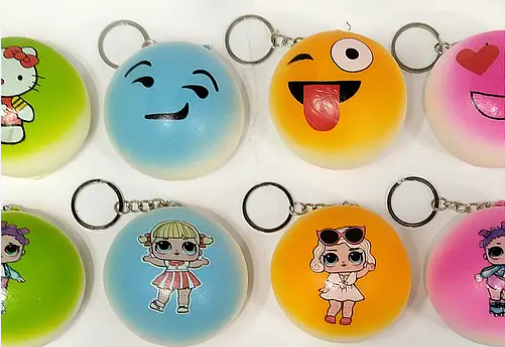 Іграшка "Сквіш - Антистрес" з ароматом "Squishy ЛОЛ Пончик", фото 2