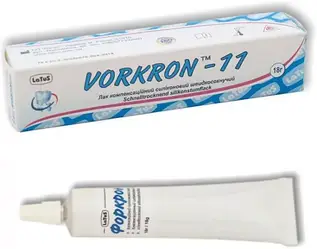 Форкрон-11 (Vorkron-11) силіконовий рожевий лак 18 г