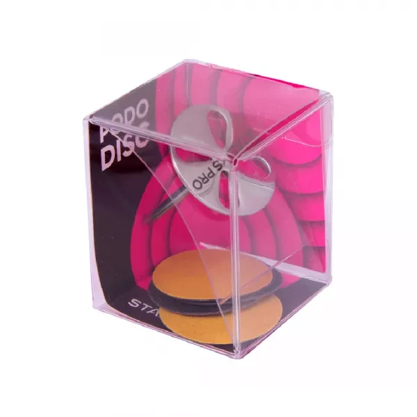 Диск педикюрний Pododisc PDset-25 25 мм і набір змінних файлів 180 гритів 5 шт.