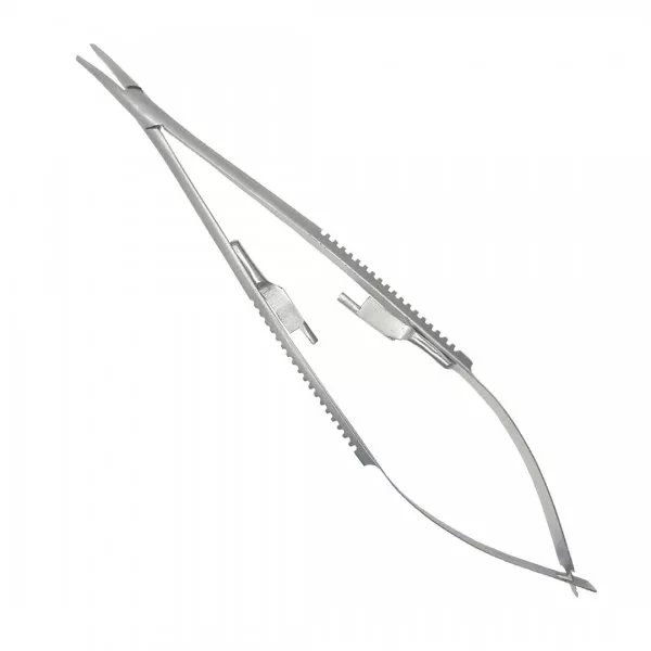Голкотримач вигнутий Castroviejo 14 см DE-1099 Asim