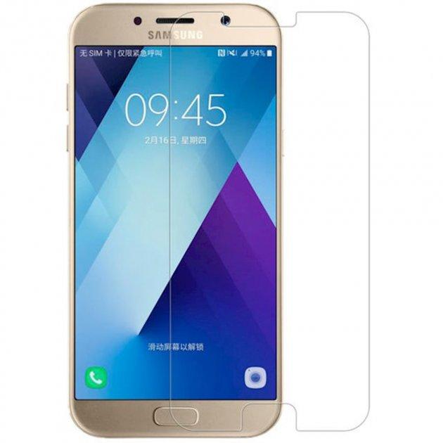 Загартоване захисне скло на Samsung A320 / Без рамки / Прозоре, фото 1