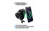 Зарядка безпровідна автомобільна aiLink Sensor Auto V7 / 2 в 1 / USB / Швидка зарядка Quick Charge 2.0 / Чорна, фото 6