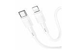 Кабель Hoco. X83 / Type-C - Lightning / для смартфонів / PD20W / 1 метр / Білий, фото 2