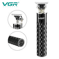 Професійний триммер VGR Professional Hair Trimmer V-170 Black (V-170-BL), фото 4