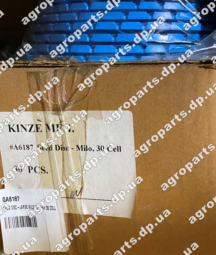 Диск GA6187 сорго 30 осередків велике насіння з/ч Kinze SEED DISC-LARGE MILO/SORGHM 30 CELL 817-285С