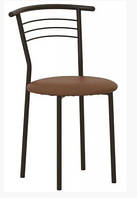 Обеденный кухонный стул Марко Marco black V-19 коричневый Новый Стиль
