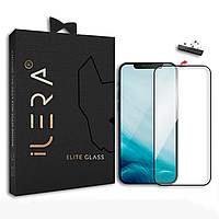 Защитное стекло iLera for iPhone 13 Pro Max 2.5D DeLuxe FullCover Glass с пылезащитной сеткой