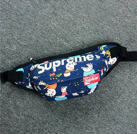 Сумка на пояс Бананка Supreme супрім Свинка Пеппа