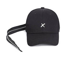 Кепка бейсболка X, Ікс чорна блискавка