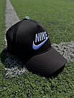 Кепка Nike чоловіча жіноча котонова чорна  ⁇  Бейсболка Найк на літо, фото 7